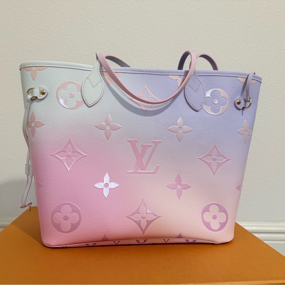 Louis Vuitton Neverfull MM – Spring in the City “Sunrise Pastel” Limited Edition